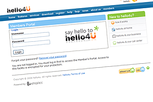 hello4u - Members Page